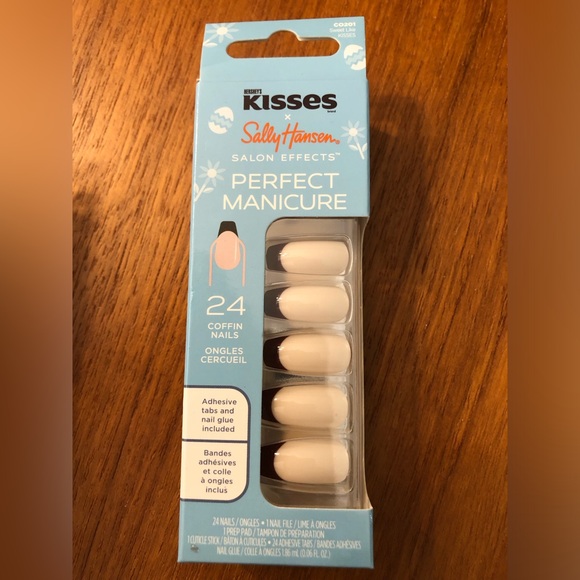 3/$20 Sally Hansen Hershey Kisses Perfect Manicure Nail Sets - Picture 5 of 5